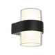 Cylindrical LED Up Down Wall Light Black IP65 Tri-CCT 10W 1283lm Cylindrical LED Up Down Wall Light Black IP65 Tri-CCT 10W 1283lm